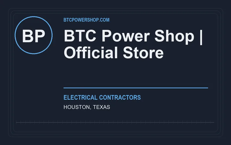 BTC Power Shop | Official Store in Houston, Texas