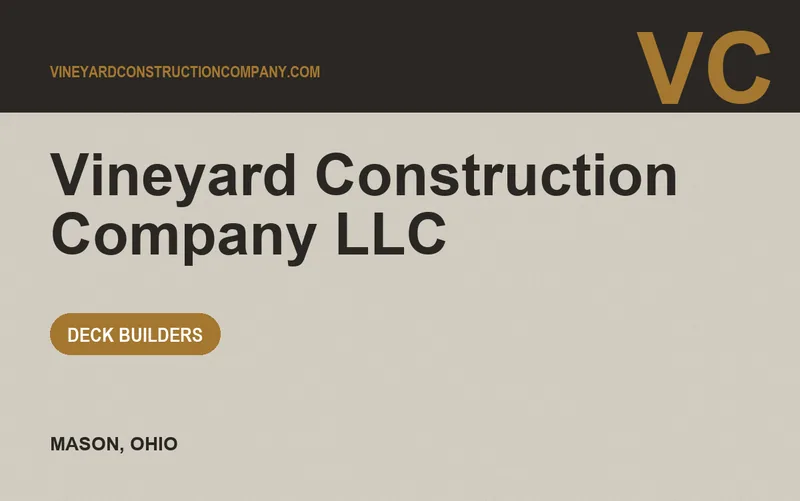 Vineyard Construction Company LLC in Mason, Ohio