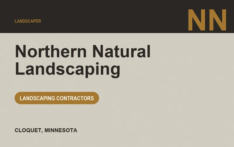 Northern Natural Landscaping in Cloquet, Minnesota