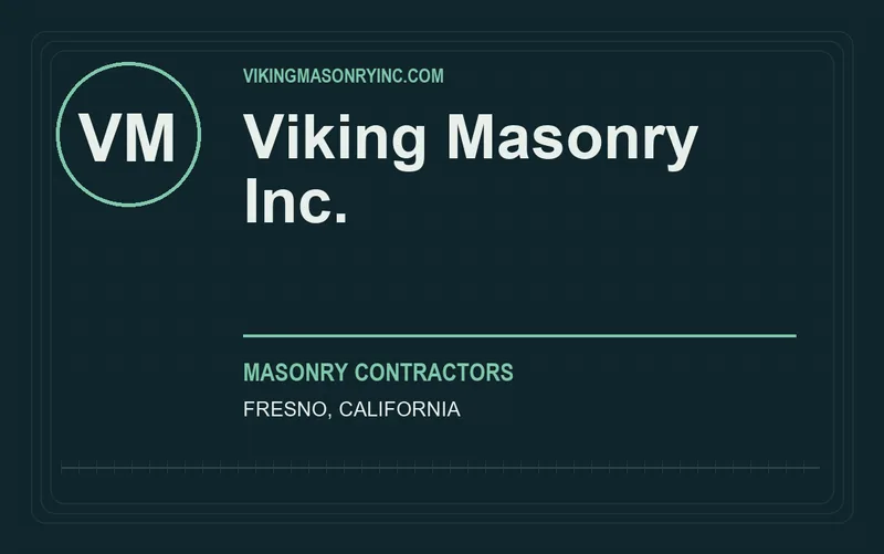 Viking Masonry Inc. in Fresno, California