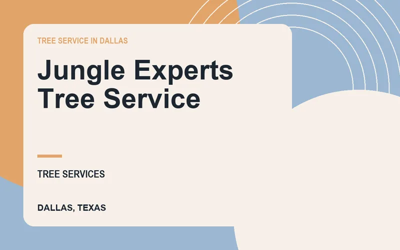 Jungle Experts Tree Service in Dallas, Texas
