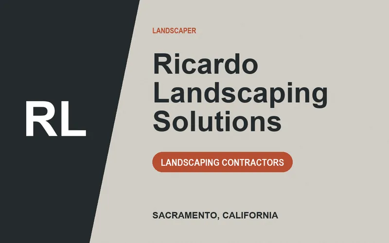 Ricardo Landscaping Solutions in Sacramento, California