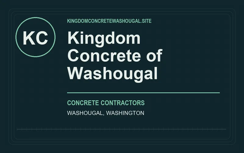 Kingdom Concrete of Washougal in Washougal, Washington