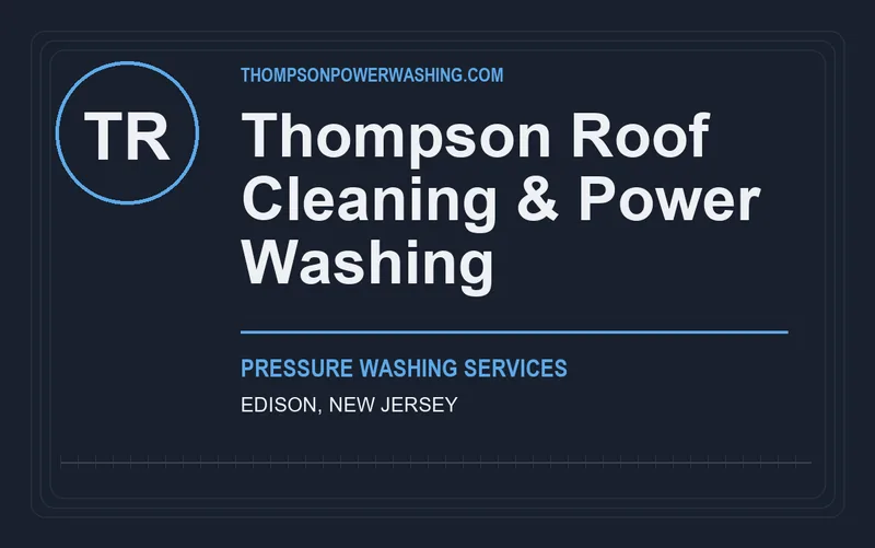 Thompson Roof Cleaning & Power Washing in Edison, New Jersey