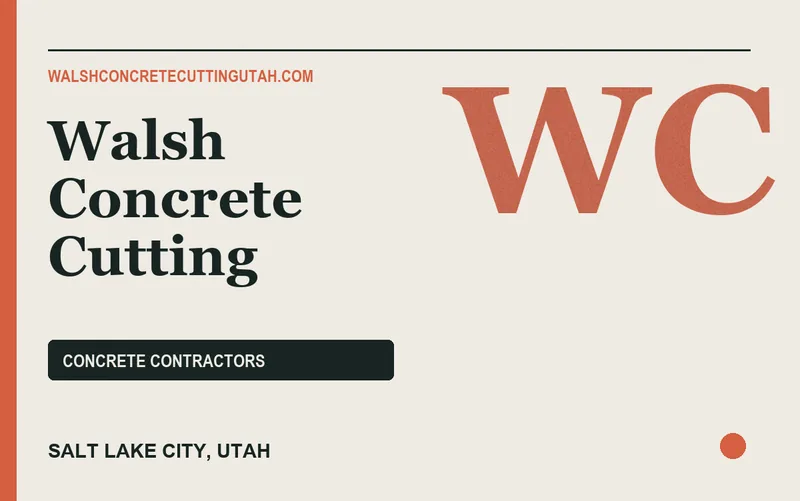 Walsh Concrete Cutting in Salt Lake City, Utah