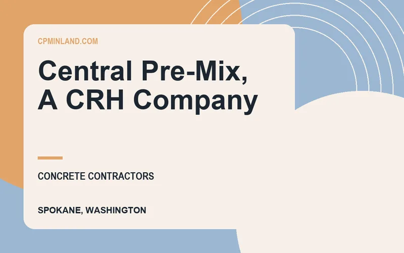 Central Pre-Mix, A CRH Company in Spokane, Washington