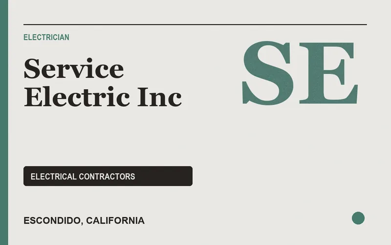 Service Electric Inc in Escondido, California