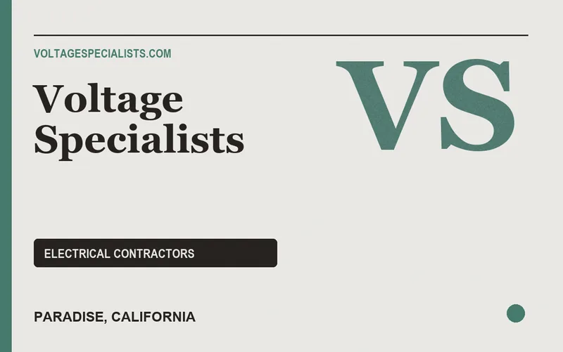 Voltage Specialists in Paradise, California