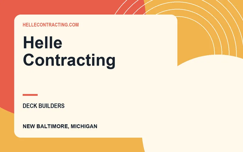 HELLE CONTRACTING in New Baltimore, Michigan