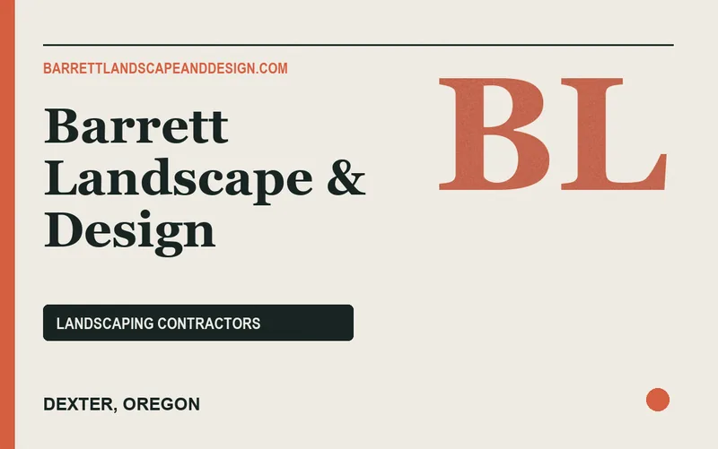 Barrett Landscape & Design in Dexter, Oregon