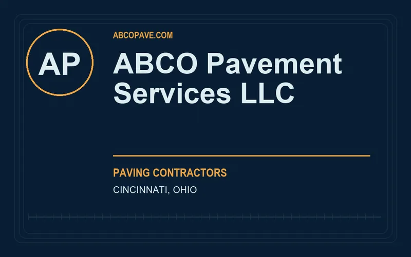 ABCO Pavement Services LLC in Cincinnati, Ohio