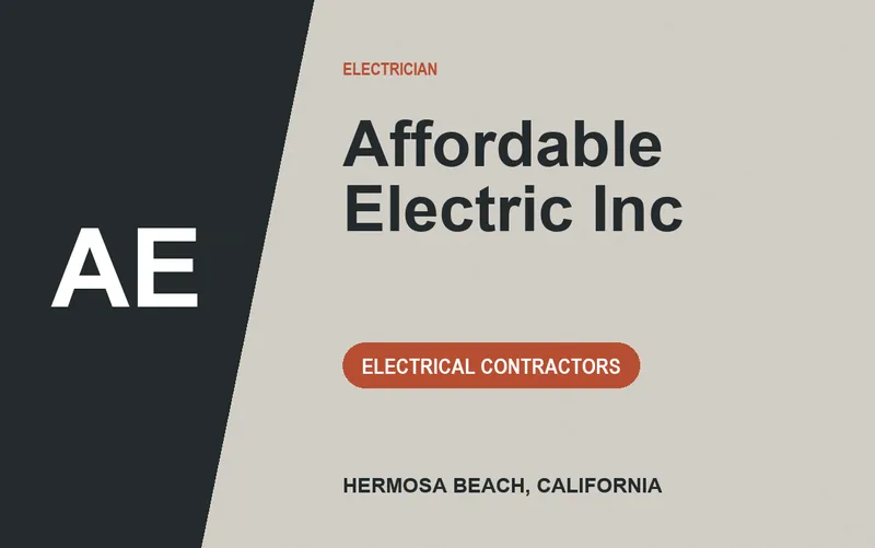 Affordable Electric Inc in Hermosa Beach, California
