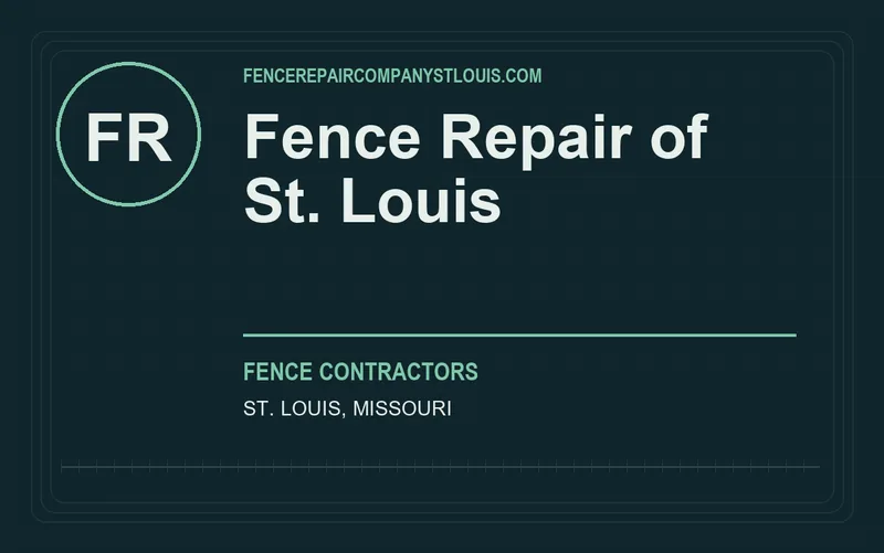 Fence Repair of St. Louis in St. Louis, Missouri
