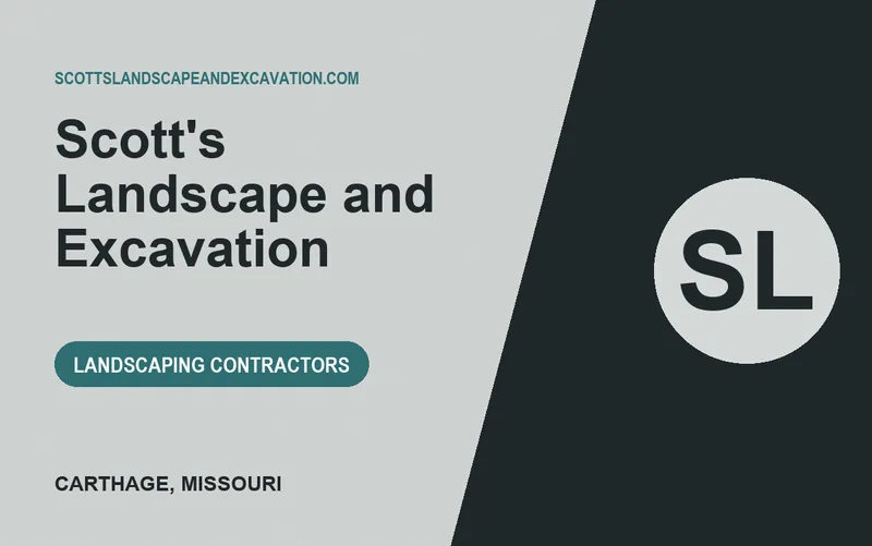 Scott's Landscape and Excavation in Carthage, Missouri