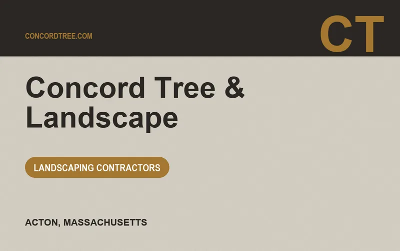Concord Tree & Landscape in Acton, Massachusetts