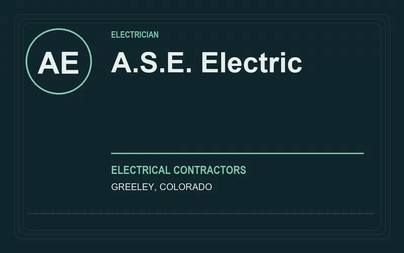 A.S.E. Electric in Greeley, Colorado