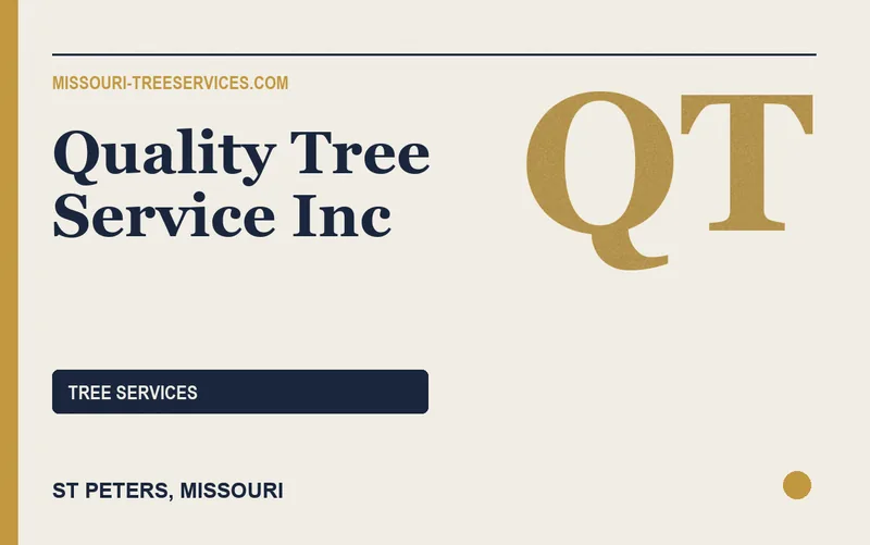 Quality Tree Service Inc in St Peters, Missouri