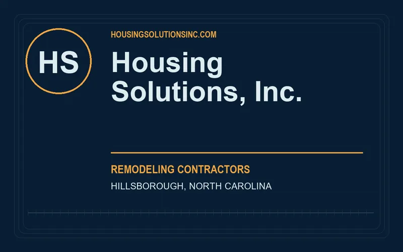 Housing Solutions, Inc. in Hillsborough, North Carolina