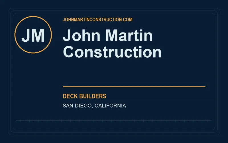 John Martin Construction in San Diego, California