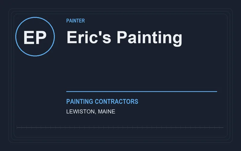 Eric's Painting in Lewiston, Maine