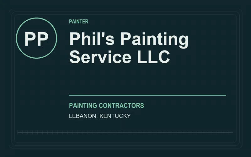 Phil's Painting Service LLC in Lebanon, Kentucky