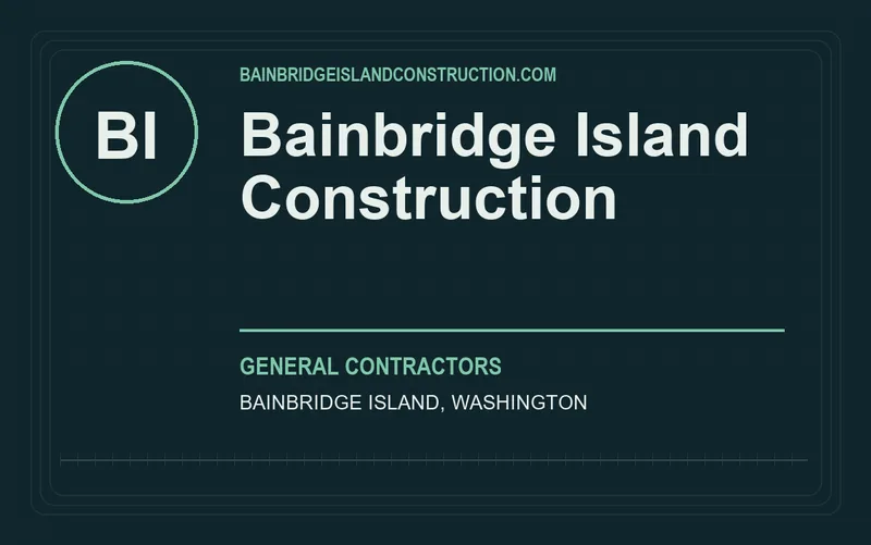 Bainbridge Island Construction in Bainbridge Island, Washington