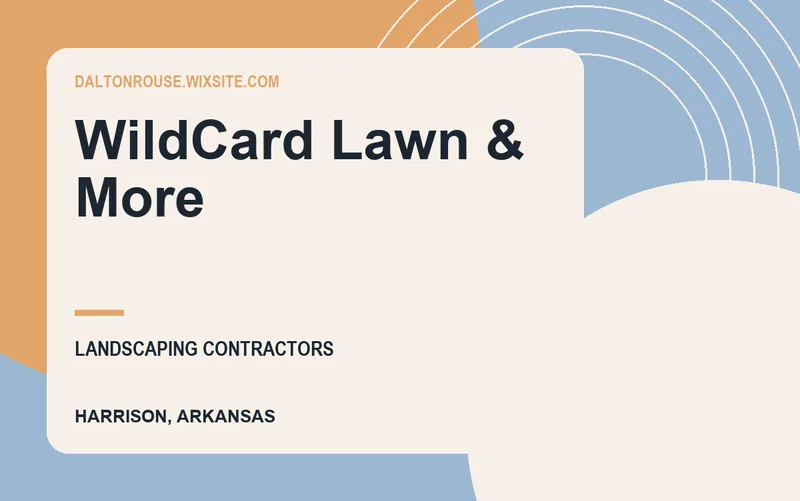 WildCard Lawn & More in Harrison, Arkansas