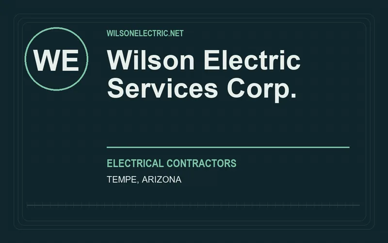 Wilson Electric Services Corp. in Tempe, Arizona