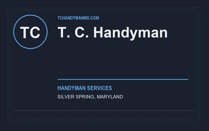 T. C. Handyman in Silver Spring, Maryland