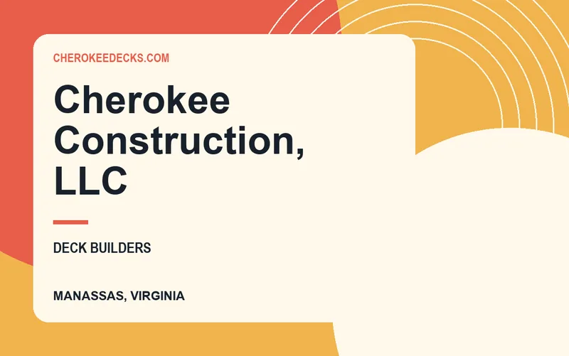 Cherokee Construction, LLC in Manassas, Virginia