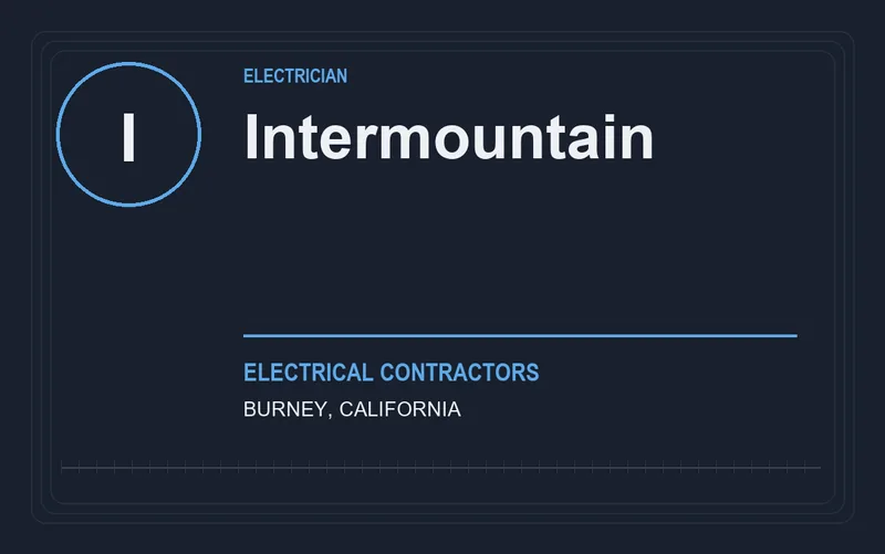 Intermountain in Burney, California