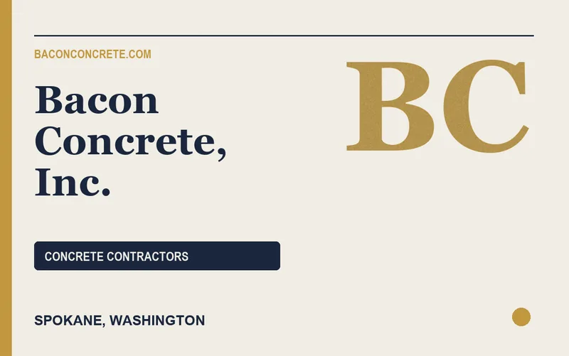 Bacon Concrete, Inc. in Spokane, Washington