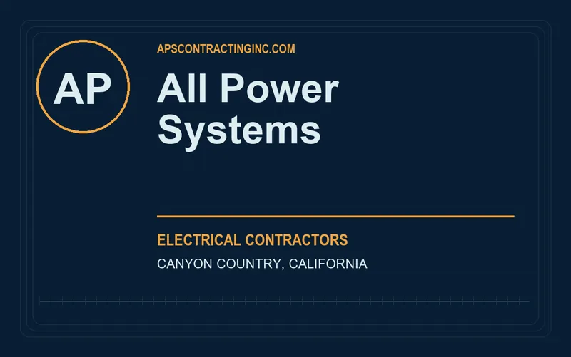 All Power Systems in Canyon Country, California