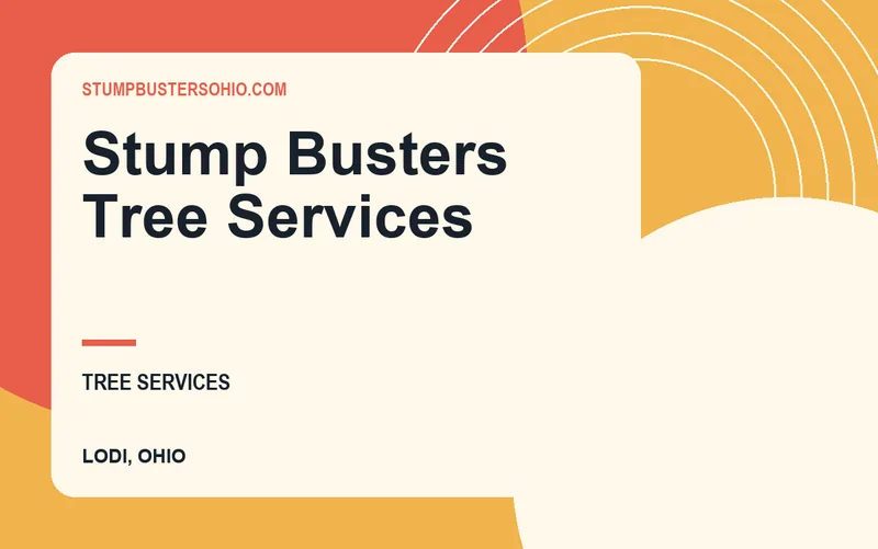 Stump Busters Tree Services in Lodi, Ohio