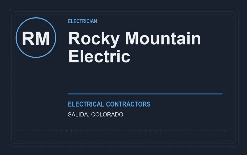 Rocky Mountain Electric in Salida, Colorado