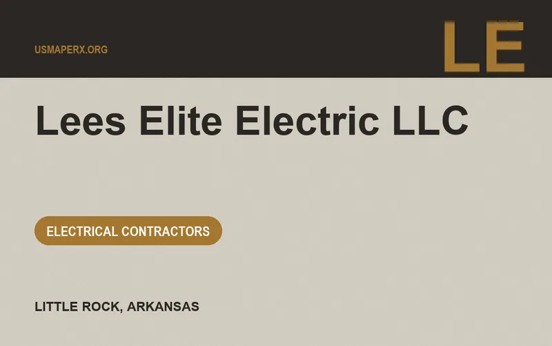 Lees Elite Electric LLC in Little Rock, Arkansas