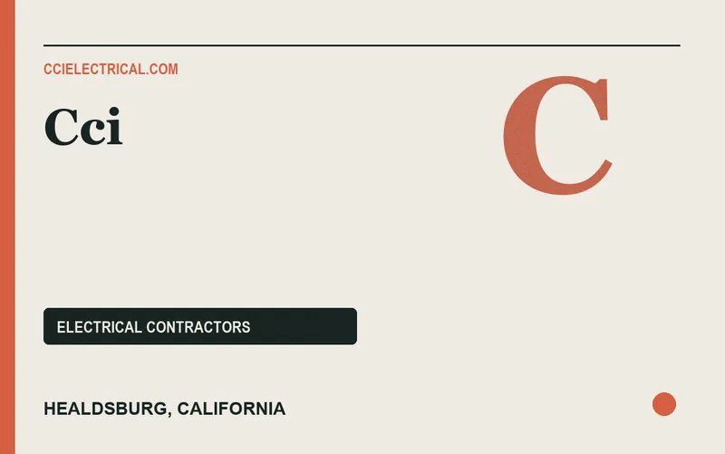 CCI in Healdsburg, California
