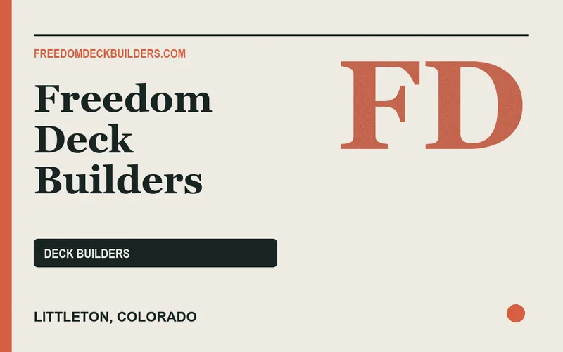 Freedom Deck Builders in Littleton, Colorado