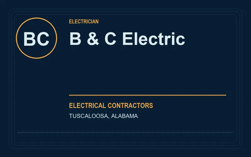 B & C Electric in Tuscaloosa, Alabama