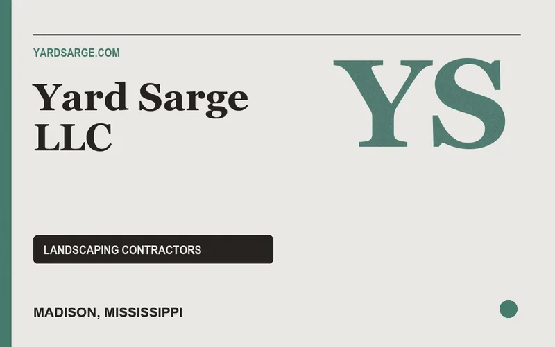 Yard Sarge LLC in Madison, Mississippi