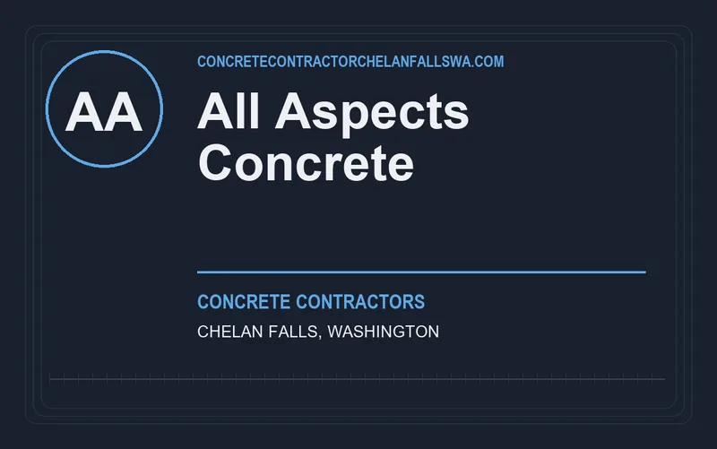 All Aspects Concrete in Chelan Falls, Washington