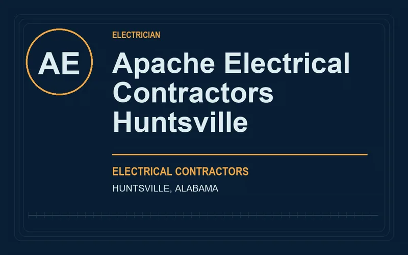 Apache Electrical Contractors Huntsville in Huntsville, Alabama