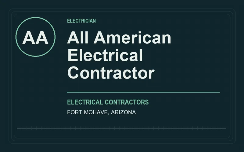 All American Electrical Contractor in Fort Mohave, Arizona