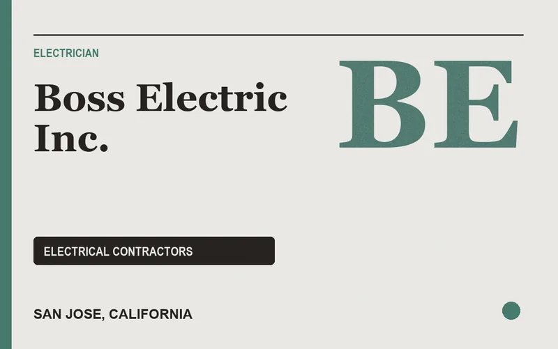 Boss Electric Inc. in San Jose, California