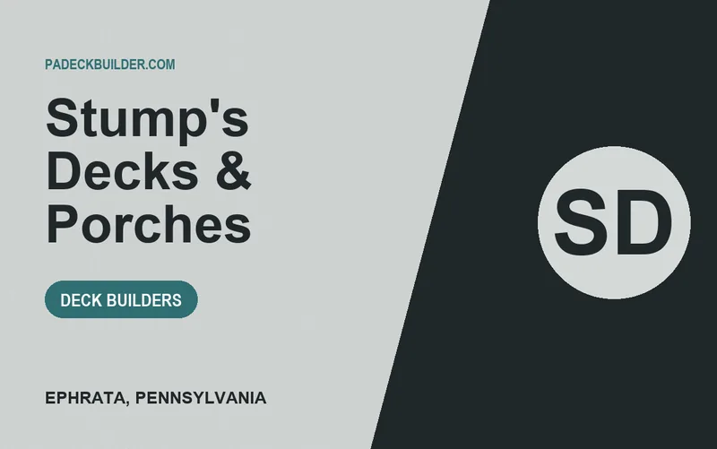 Stump's Decks & Porches in Ephrata, Pennsylvania