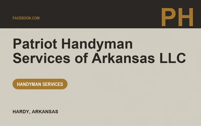 Patriot Handyman Services of Arkansas LLC in Hardy, Arkansas