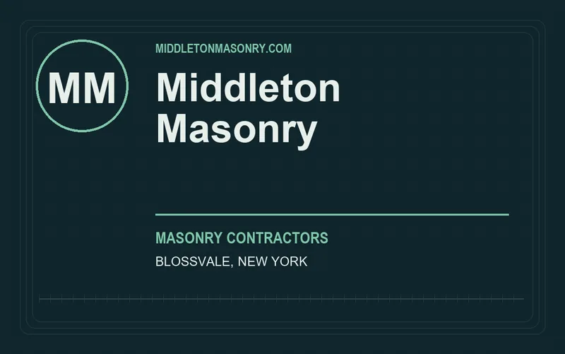 Middleton Masonry in Blossvale, New York