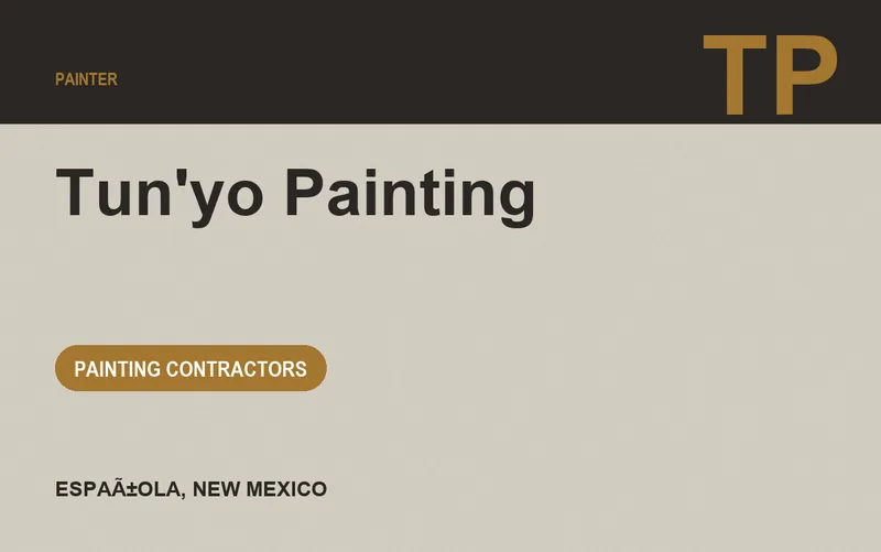 Tun'yo Painting in EspaÃ±ola, New Mexico
