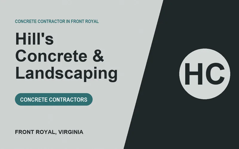 Hill's Concrete & Landscaping in Front Royal, Virginia