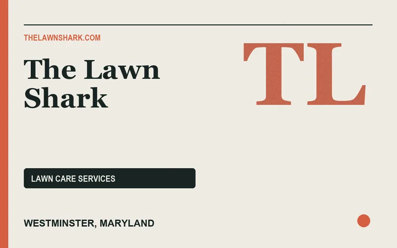The Lawn Shark in Westminster, Maryland